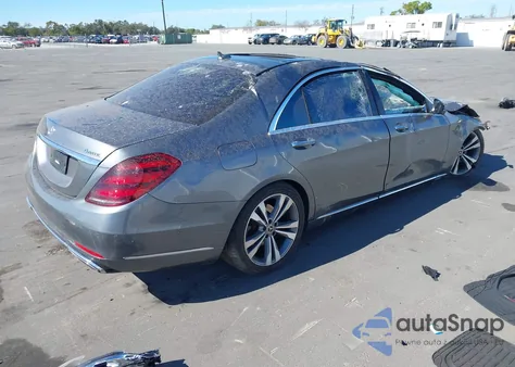 2018 Mercedes-Benz S 450 4Matic z USA, uszkodzony, nr VIN WDDUG6EB1JA396600
